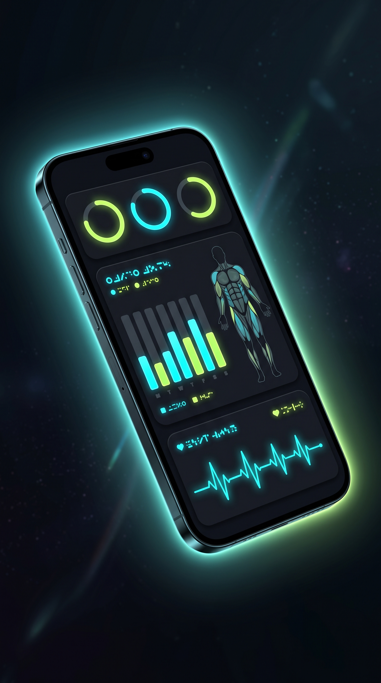 FIT-CODE fitness alkalmazás mobilon